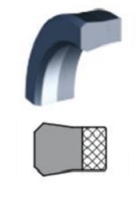 UM NBR - Joint utilisable comme joint de tige et piston UM NBR - Joint utilisable comme joint de tige et piston
